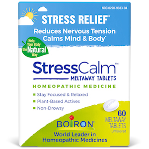 Boiron StressCalm Tablets Homeopathic Stress Relief