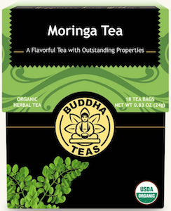 Buddha Teas Moringa Organic Herbal Tea