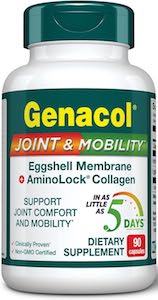 Genacol Joint & Mobility AminoLock Collagen and Eggshell Membrane 90 Caps