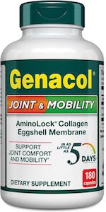 Genacol Joint & Mobility AminoLock Collagen and Eggshell Membrane 180 Caps
