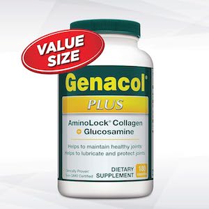 Genacol Plus AminoLock Collagen with Glucosamine 180 Caps