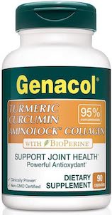 Genacol Turmeric Curcumin AminoLock Collagen with Bioperine