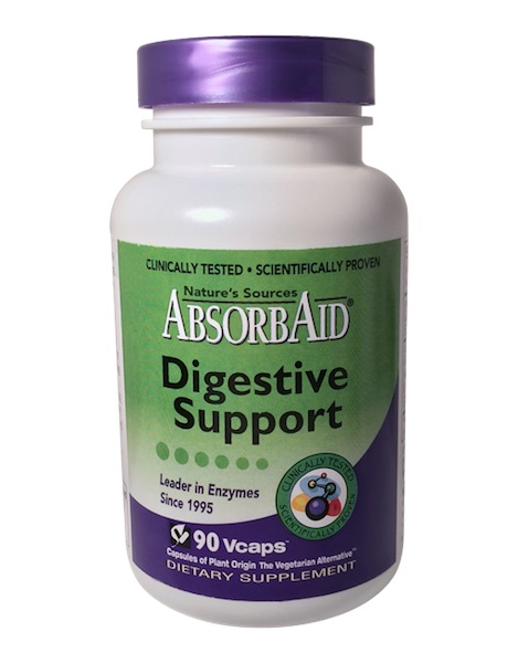 Nature's Sources AbsorbAid Digestive Support 90 vcaps - Click Image to Close