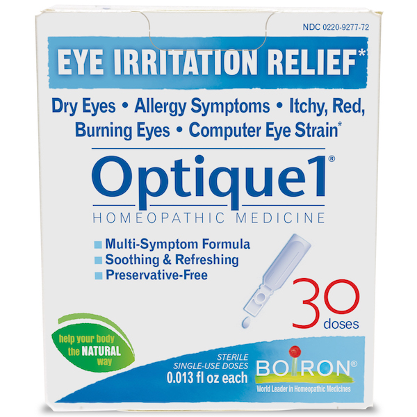 Boiron Optique 1 Homeopathic Eye Drops 30 doses - Click Image to Close