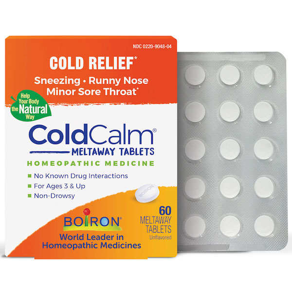 Boiron ColdCalm Tablets Homeopathic Cold Relief - Click Image to Close