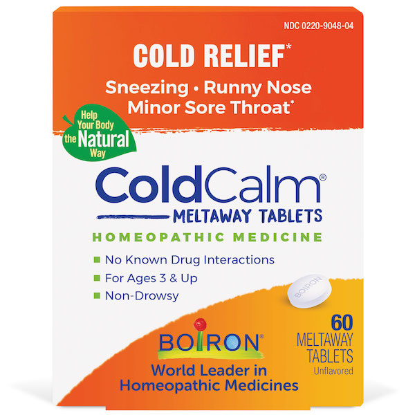 Boiron ColdCalm Tablets Homeopathic Cold Relief - Click Image to Close