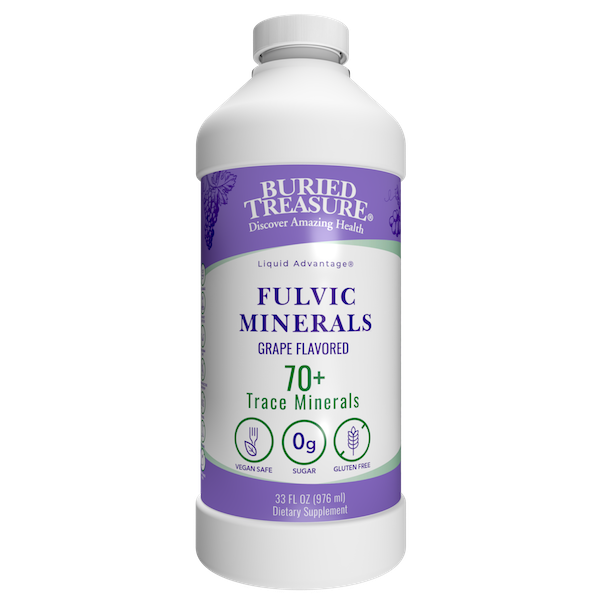 Buried Treasure Fulvic Minerals Grape Flavored (formerly Concord Grape Minerals) - Click Image to Close