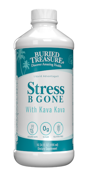 Buried Treasure Stress B Gone with Kava Kava - Click Image to Close