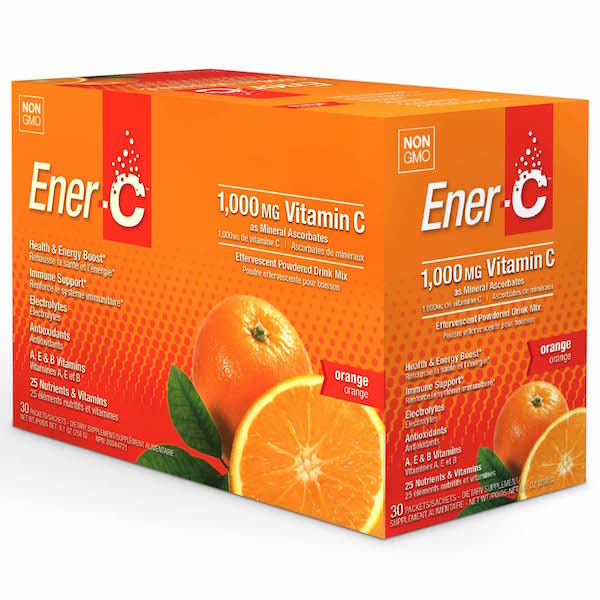 Ener-C Orange Vitamin C Drink Mix 1000 mg - Click Image to Close