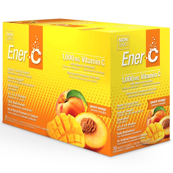 Ener-C Peach Mango Vitamin C Drink Mix 1000 mg - Click Image to Close