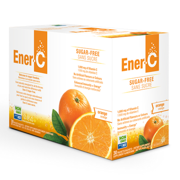 Ener-C Sugar Free Orange Vitamin C Drink Mix 1000 mg - Click Image to Close