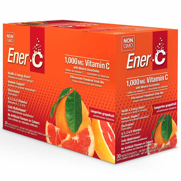 Ener-C Tangerine Grapefruit Vitamin C Drink Mix 1000 mg - Click Image to Close