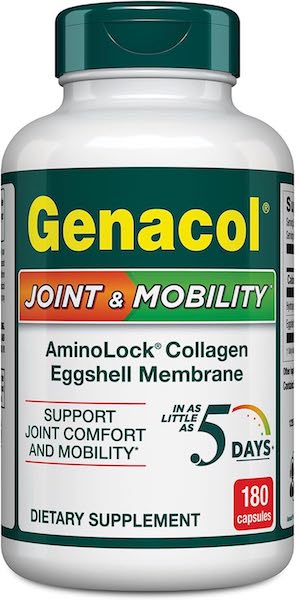 Genacol Joint & Mobility AminoLock Collagen and Eggshell Membrane 180 Caps - Click Image to Close
