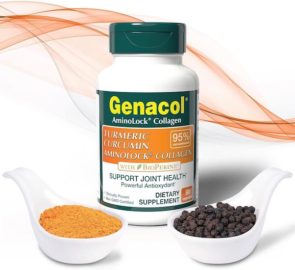 Genacol Turmeric Curcumin AminoLock Collagen with Bioperine - Click Image to Close