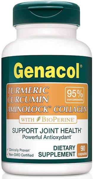 Genacol Turmeric Curcumin AminoLock Collagen with Bioperine - Click Image to Close