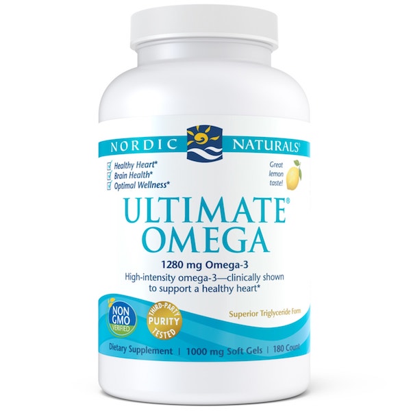 Nordic Naturals Ultimate Omega Lemon 180 softgels - Click Image to Close