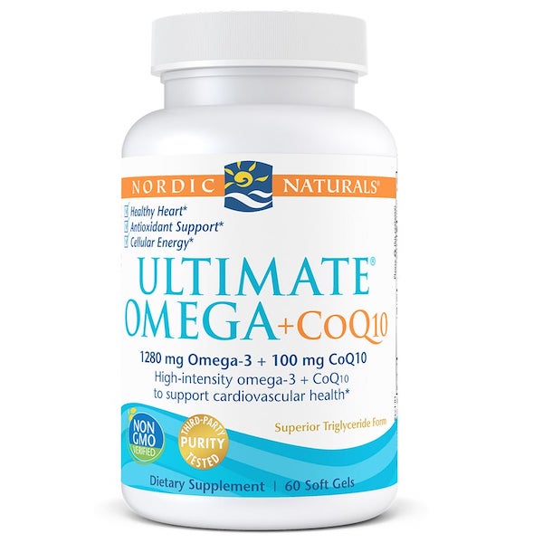 Nordic Naturals Ultimate Omega + CoQ10 60 softgels - Click Image to Close