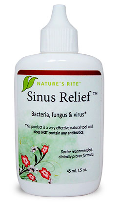 Nature's Rite Sinus Relief Spray - Click Image to Close