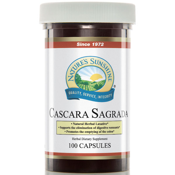 Nature's Sunshine Cascara Sagrada Capsules - Click Image to Close