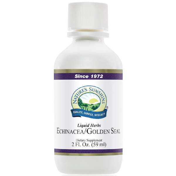 Nature's Sunshine Echinacea/Goldenseal Liquid Extract - Click Image to Close