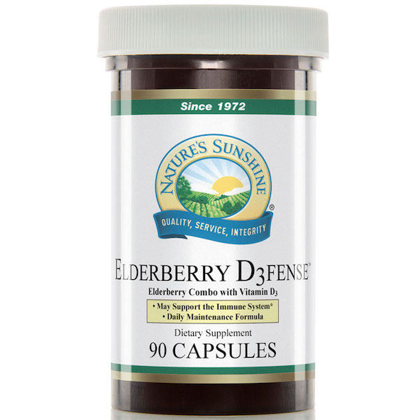 Nature's Sunshine Elderberry D3fense - Click Image to Close