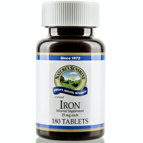 Nature's Sunshine Iron, Chelated - Click Image to Close