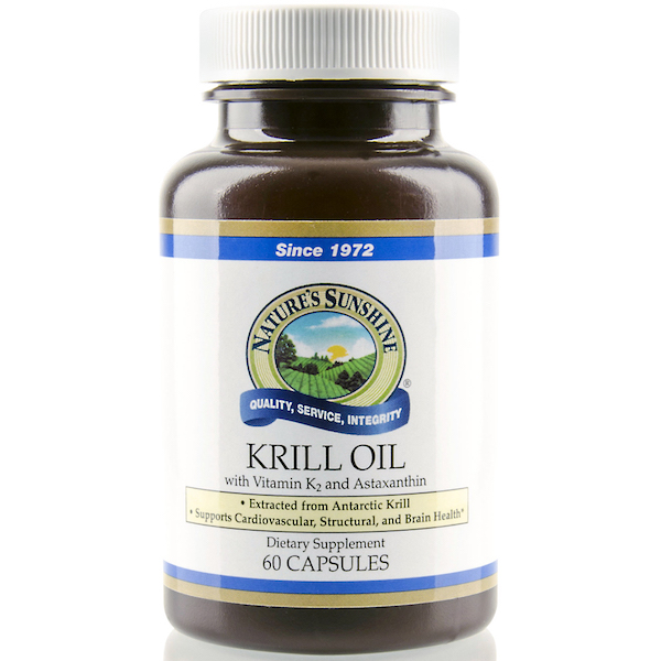Nature's Sunshine Krill Oil with K2 - Click Image to Close