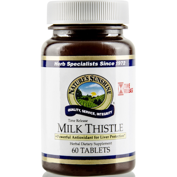 Nature's Sunshine Milk Thistle Time Release - Click Image to Close