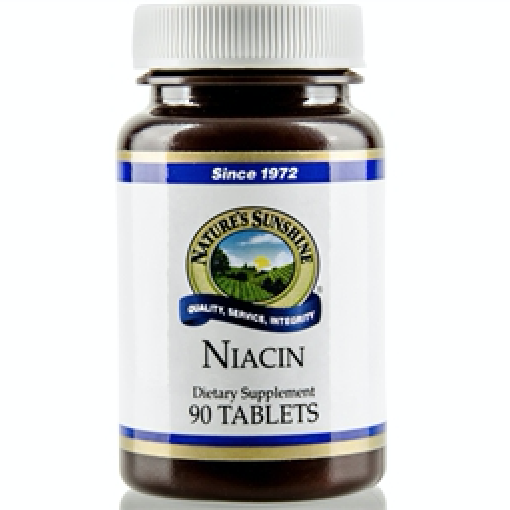 Nature's Sunshine Niacin 250 mg Vitamin B3 - Click Image to Close