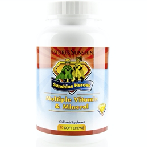 Nature's Sunshine Children's MultiVitamin & Mineral - Click Image to Close