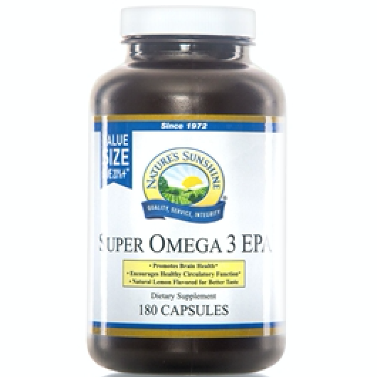 Nature's Sunshine Super Omega 3 EPA Value Size - Click Image to Close