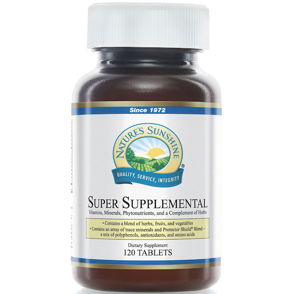 Nature's Sunshine Super Supplemental Vitamins & Minerals - Click Image to Close