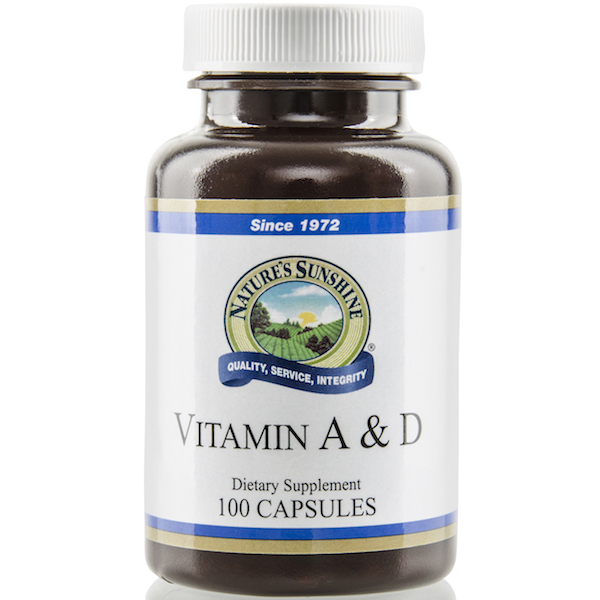 Nature's Sunshine Vitamin A & D - Click Image to Close