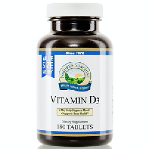 Nature's Sunshine Vitamin D3 Value Size - Click Image to Close