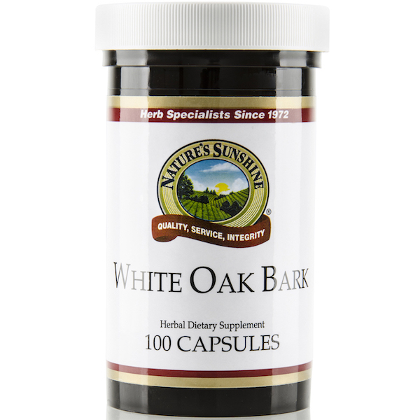 Nature's Sunshine White Oak Bark - Click Image to Close