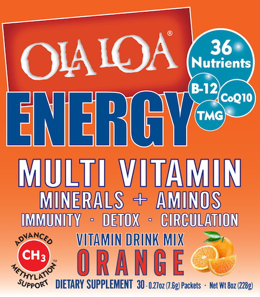 Ola Loa Energy Multi Vitamin Orange - Click Image to Close
