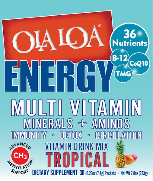 Ola Loa Energy Multi Vitamin Tropical - Click Image to Close