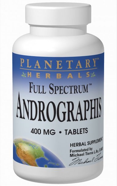 Planetary Herbals Andrographis Full Spectrum 400 mg - Click Image to Close