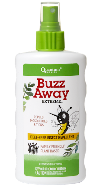 Quantum Buzz Away Extreme Spray 8 oz Natural Insect Repellent - Click Image to Close