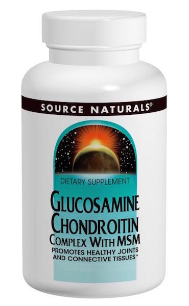 Source Naturals Glucosamine Chondroitin Complex w/ MSM 240 tabs - Click Image to Close