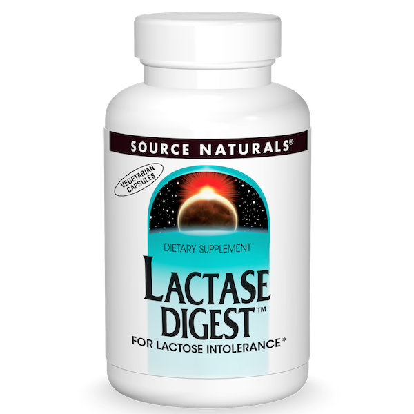 Source Naturals Lactase Digest Enzyme 180 caps - Click Image to Close