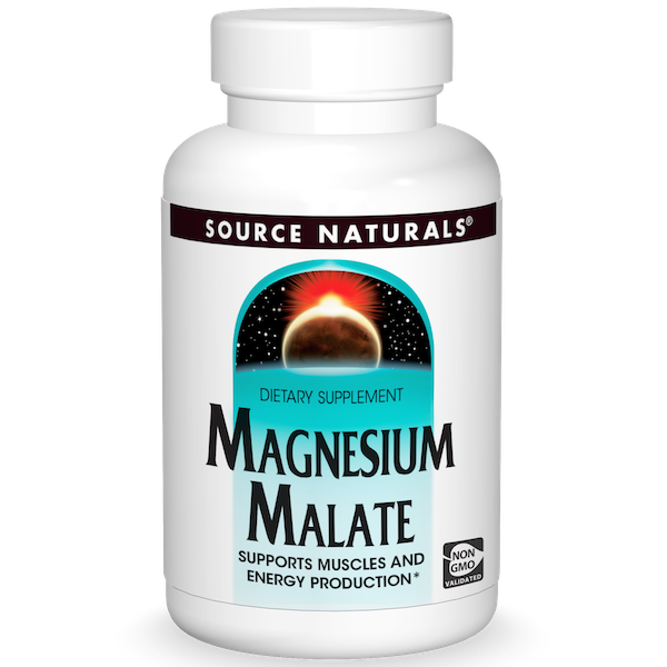 Source Naturals Magnesium Malate 625 mg 200 caps - Click Image to Close