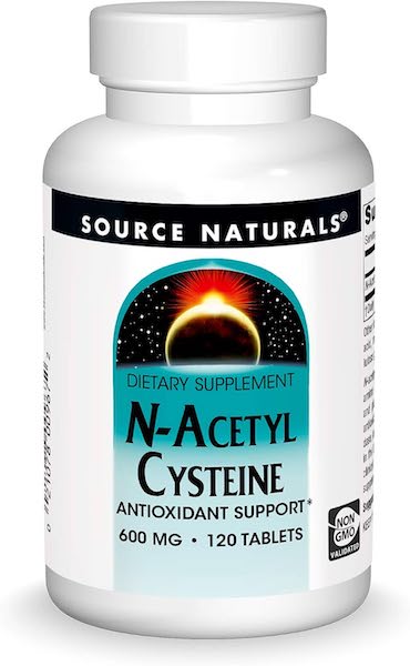 Source Naturals N-Acetyl Cysteine 600 mg 120 tabs - Click Image to Close
