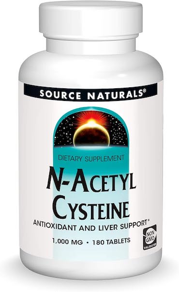 Source Naturals N-Acetyl Cysteine 1000 mg 180 tabs - Click Image to Close