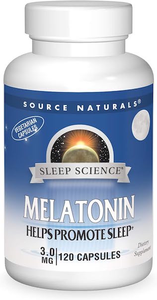 Source Naturals Sleep Science Melatonin 120 Vegetarian Caps - Click Image to Close