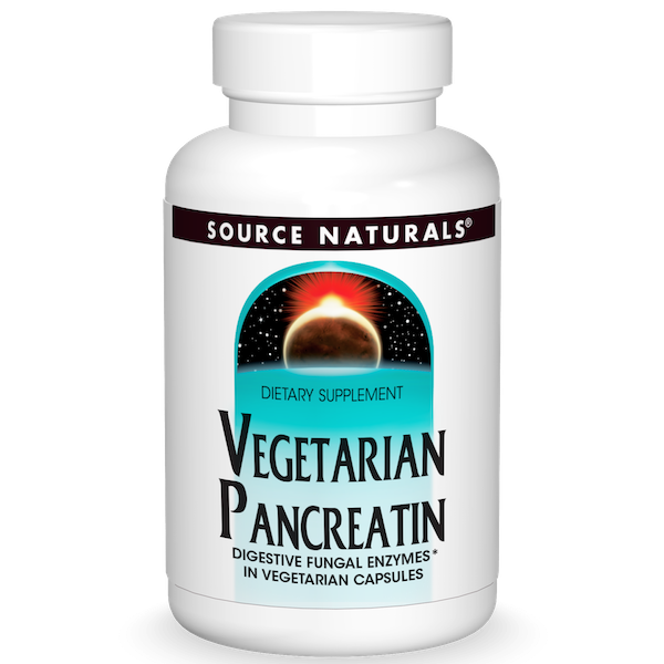 Source Naturals Vegetarian Pancreatin - Click Image to Close