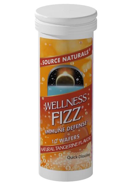 Source Naturals Wellness Fizz Immune Defense Tangerine - Click Image to Close