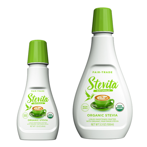 Stevita Naturals Organic Stevia Original Clear Liquid Drops Combo - Click Image to Close