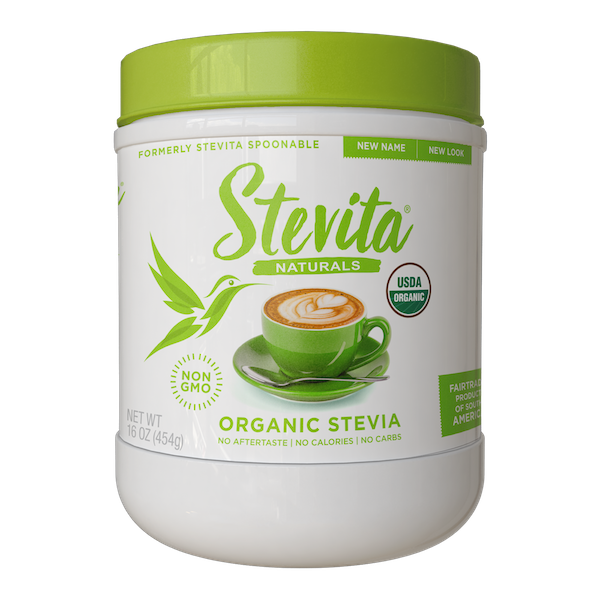 Stevita Naturals Organic Stevia with Erythritol 16 oz (formerly Spoonable Stevia) - Click Image to Close