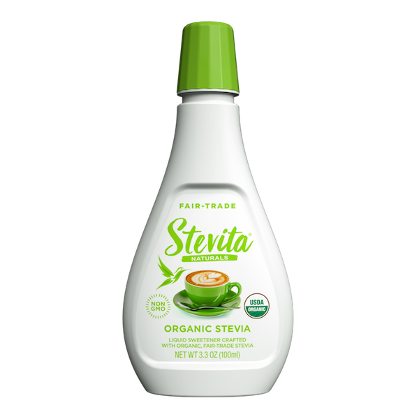 Stevita Naturals Organic Stevia Original Clear Liquid Drops 3.3 oz - Click Image to Close